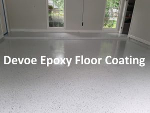 Devoe epoxy floor coating
